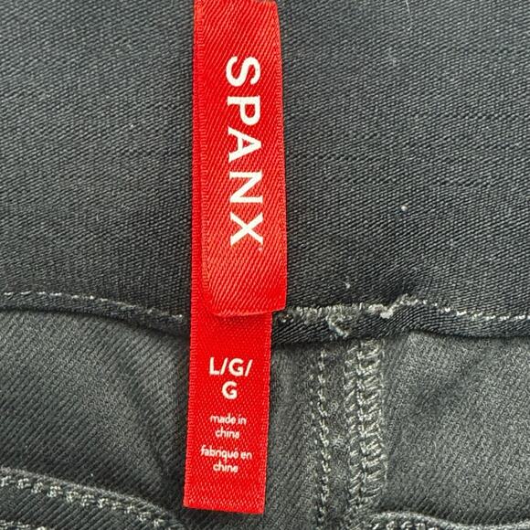 Spanx Women's Pull On Gray Skinny Cargo Pants - Size L (28x28) - Picture 3 of 4